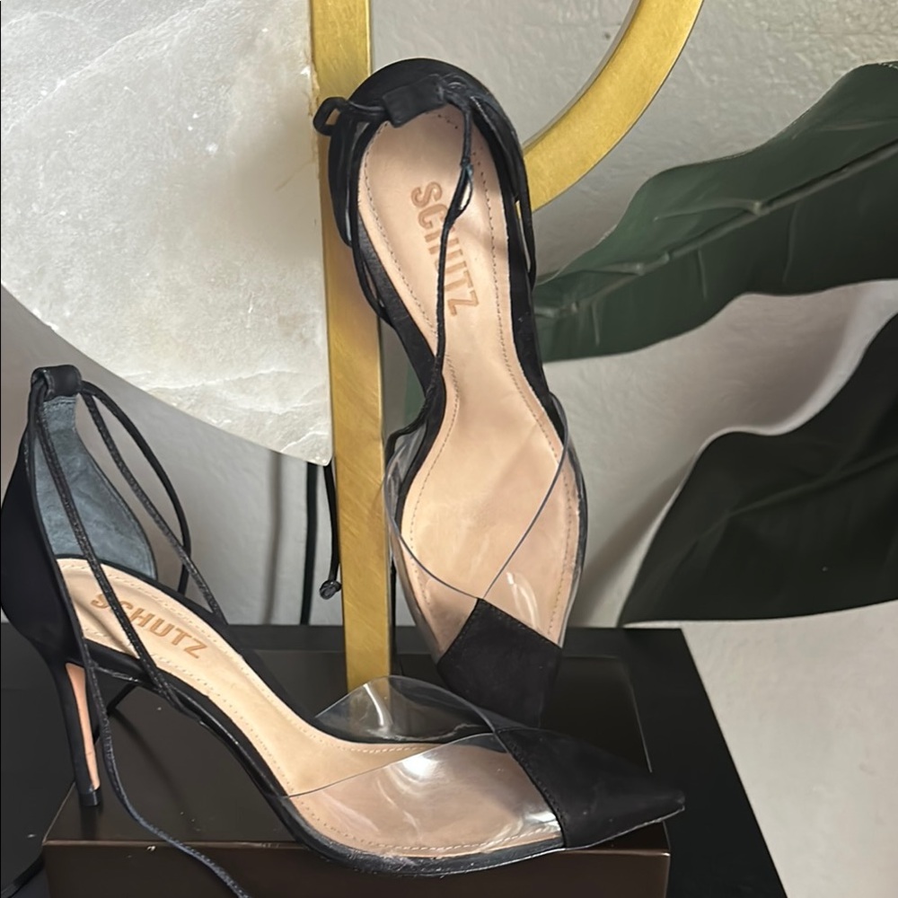 Schutz Black Women's Shoes